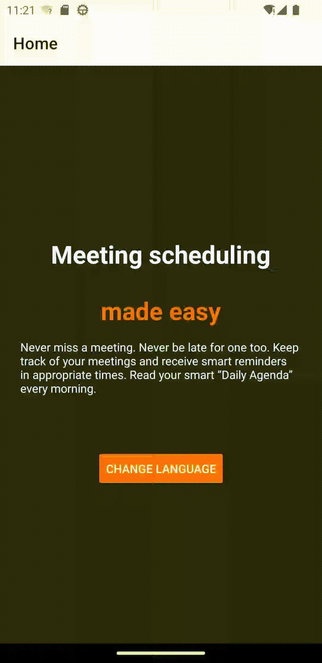 Full UI sequence- React-Native Localization