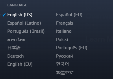 Video game localization ROI, Overwatch languages