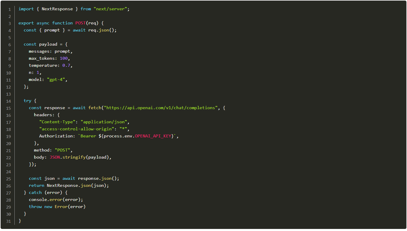 You can now change the payload values as you see fit.