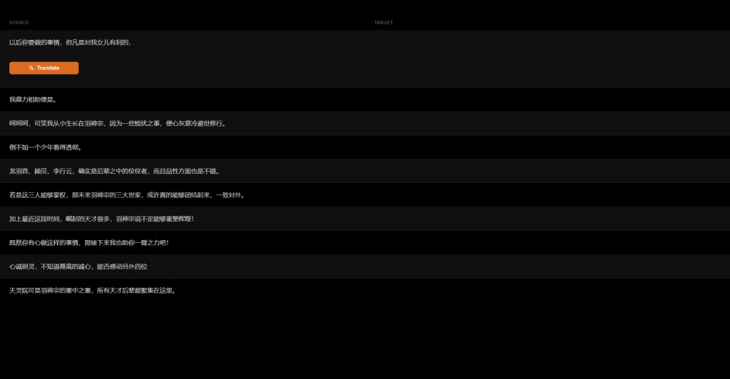 You can now translate and edit your strings as you see fit.