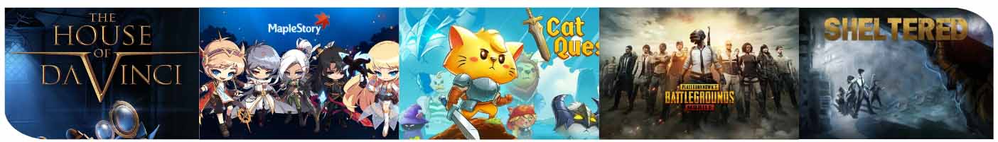 Andovars porftolio of localization projects including Cat Quest The House of DaVinci Maple Story PUBG and Shaltered